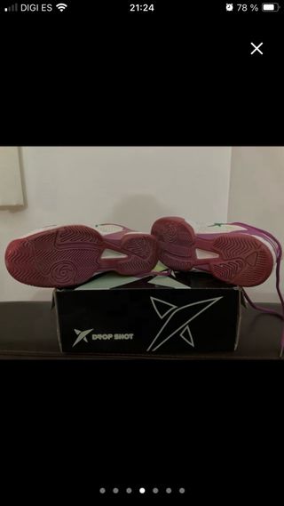 Zapatillas Crisan Blancas y Rosas