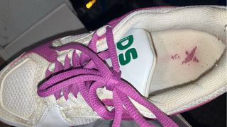 Zapatillas Crisan Blancas y Rosas