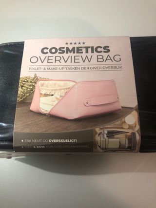 Neceser Cosméticos Overview Bag Rosa y Negro