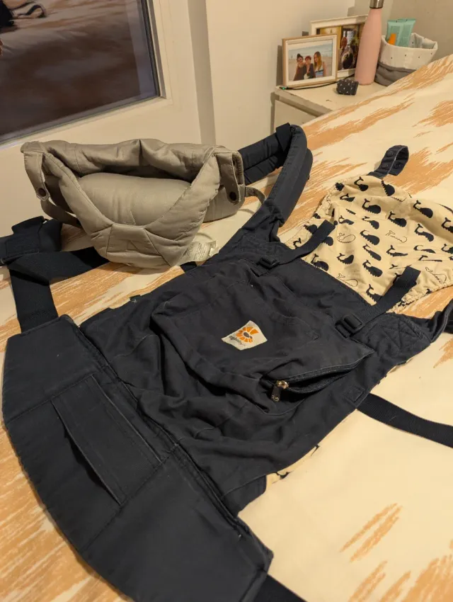 Mochila Portabebés Ergobaby Azul. Hasta 20 kg