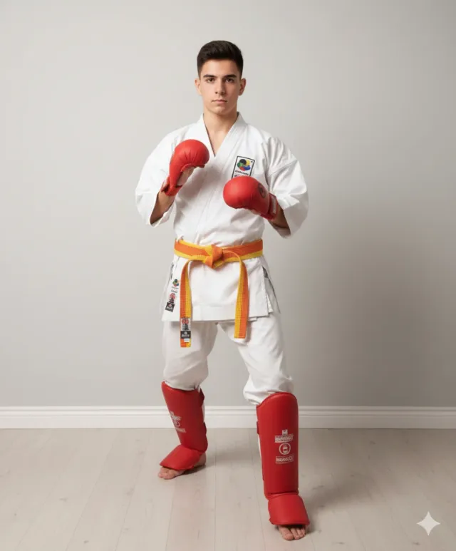 Kimono Karate Blanco con Accesorios