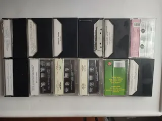 Lote 12 Cintas Cassette Antiguas Música Española