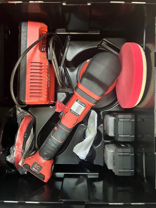 Kit Pulidora Rotorbital FLEX XFE Batería