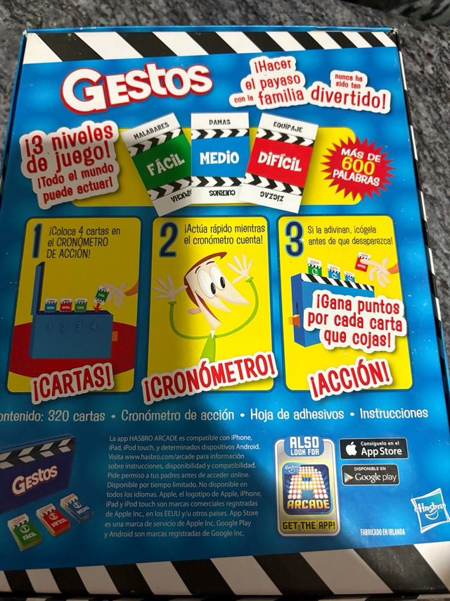 Juego de mesa Gestos Hasbro Gaming
