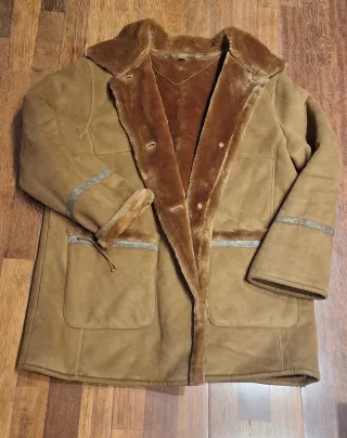 Chaquetón ante forro peluche T46 Con bot.original