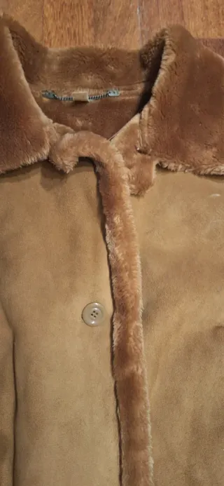 Chaquetón ante forro peluche T46 Con bot.original