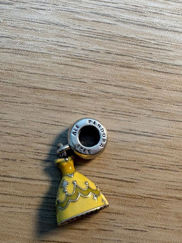 Charm Pandora Vestido Bella y Bestia