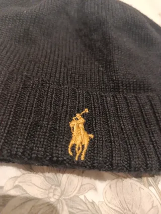 Gorro Ralph Lauren Negro