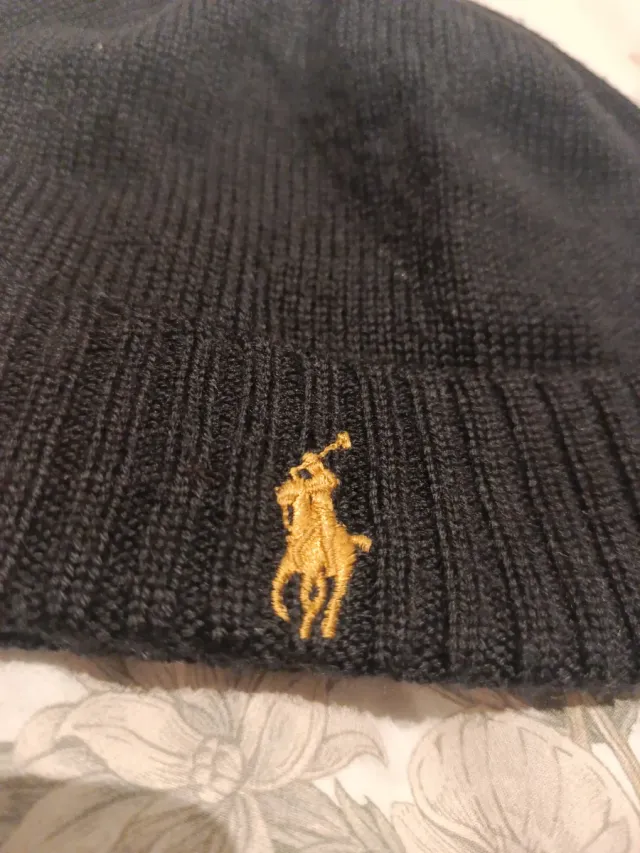 Gorro Ralph Lauren Negro
