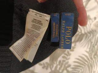 Gorro Ralph Lauren Negro