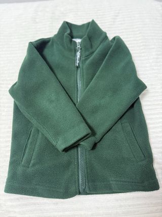 Chaqueta Polar Montaña Niño/Niña Verde