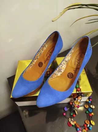 Zapatos de fiesta Mustang azules