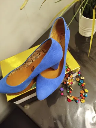 Zapatos de fiesta Mustang azules