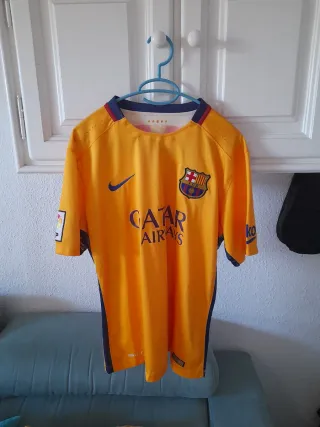 Camiseta FC Barcelona Nike Amarilla Talla L