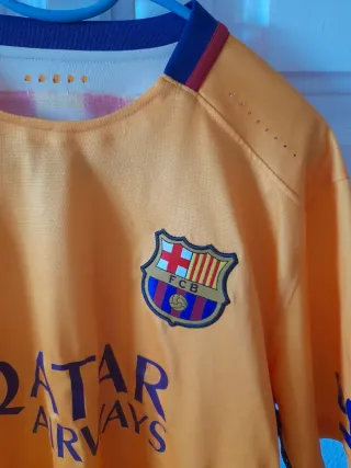 Camiseta FC Barcelona Nike Amarilla Talla L