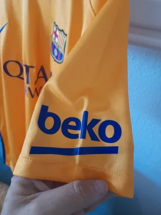 Camiseta FC Barcelona Nike Amarilla Talla L