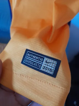 Camiseta FC Barcelona Nike Amarilla Talla L