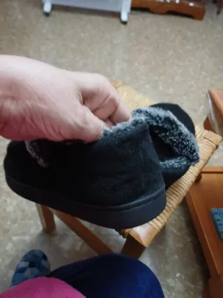 Zapatillas Hombre Talla 44 Negras/Grises