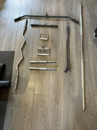 Banco multiusos BM900 + accesorios