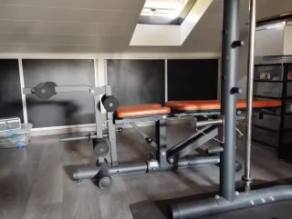 Banco multiusos BM900 + accesorios