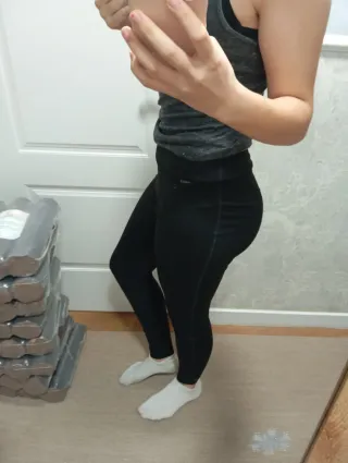 Mallas térmicas Decathlon negras