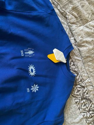 Sudadera Azul sin capucha