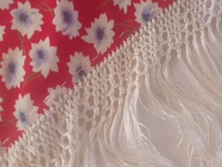 Mantoncillo Flamenca Hecho a Mano