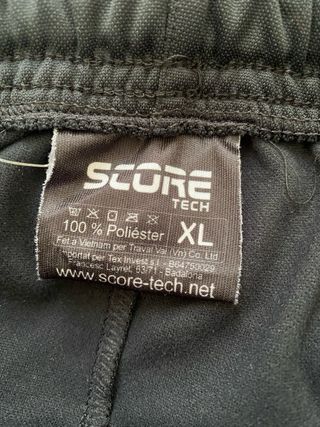 Pantalón de chándal SCORE negro