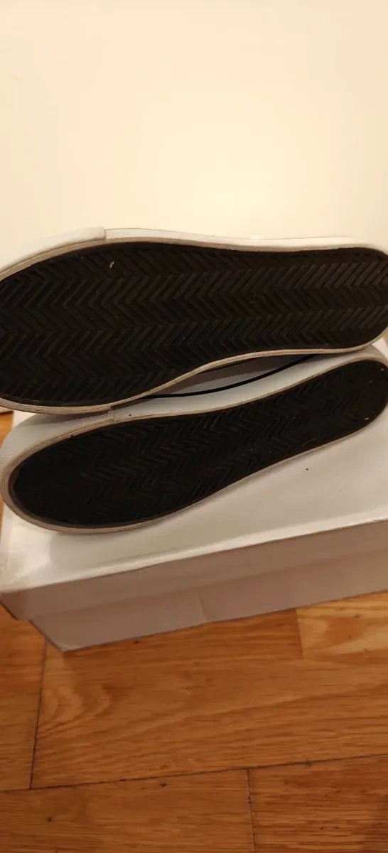 Bambas altas blancas