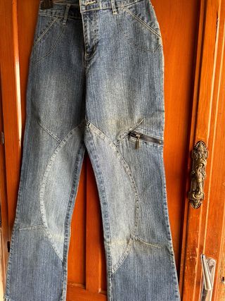 Jeans vintage blu