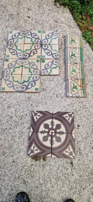 Baldosas hidráulicas vintage