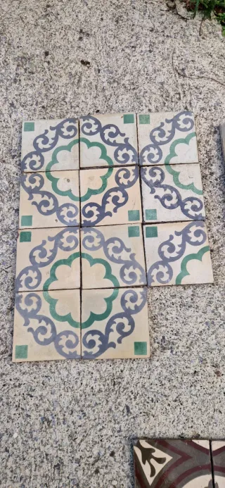 Baldosas hidráulicas vintage