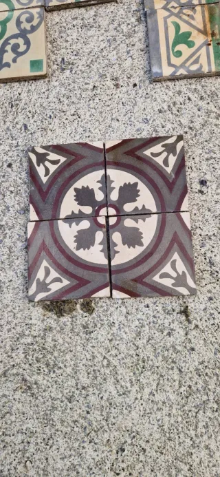 Baldosas hidráulicas vintage