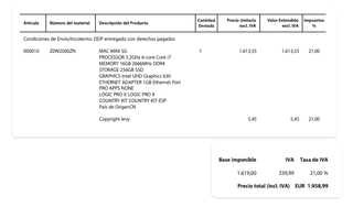 Mac mini Apple MAYO-2019