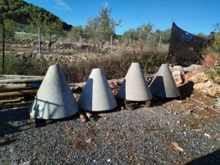 Piedras de molino antiguas