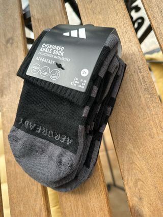 Pack 3 Calcetines Adidas Tobilleros Talla 37-39