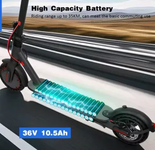 Patinete eléctrico 500W – Nuevo, 35 km, batería 10