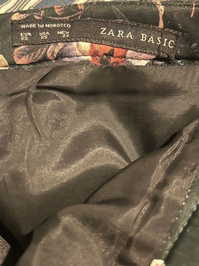 Mini Gonna Floreale Zara