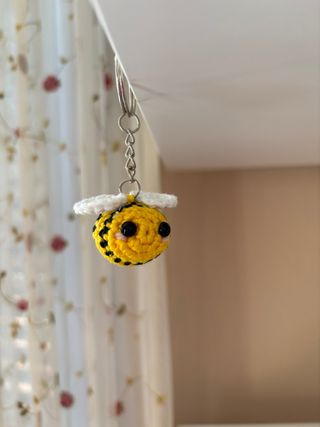 Portachiavi ape uncinetto