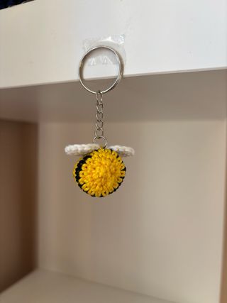 Portachiavi ape uncinetto