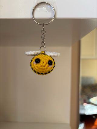 Portachiavi ape uncinetto