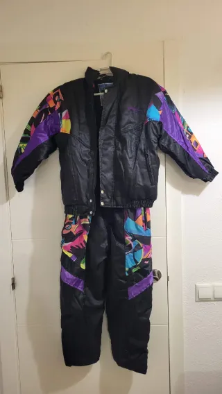 Traje de esquí niña con estampado