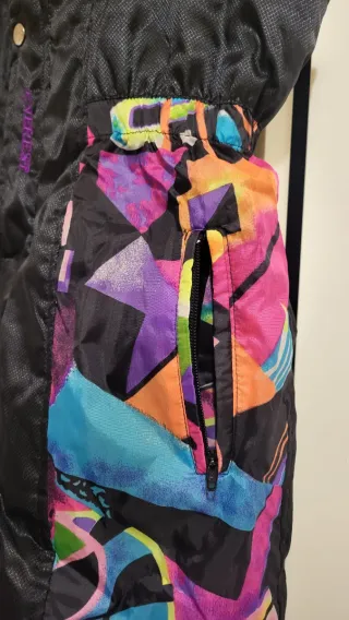 Traje de esquí niña con estampado