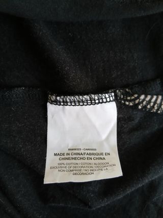 nike air force1 tshirt size L black