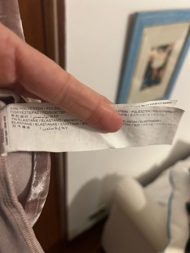 Vestito rosa Mango maniche a fiocco