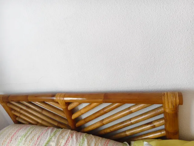 Conjunto dormitorio de bambú