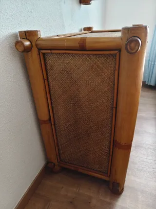 Conjunto dormitorio de bambú