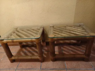 Conjunto dormitorio de bambú