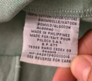 Camisa Polo Ralph Lauren Yarmouth XL Verde menta