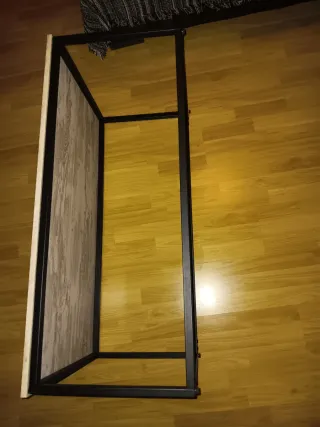 Mesa de centro estilo industrial